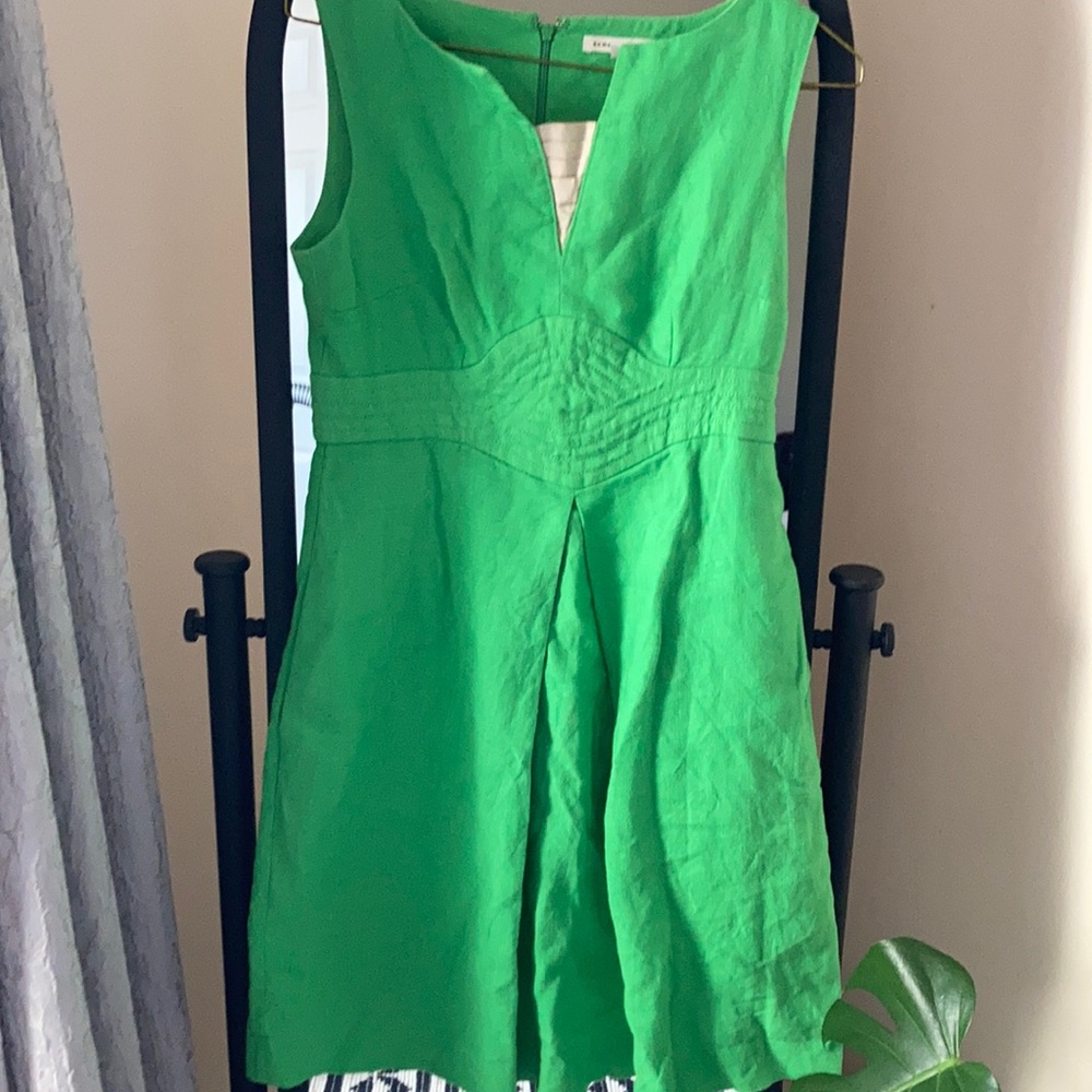 Banana Republic Green Summer Dress